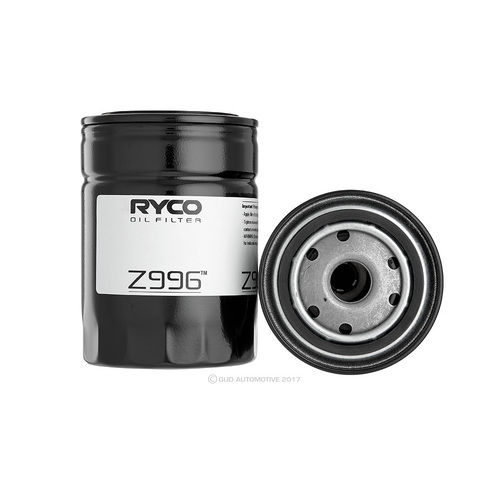 Oil Filter Z996 Ryco For Iveco Daily 3.0LTD F1CE3481D,F1CFL411G Van 35S21  35C21  40C21  50C21  65C21  70C21